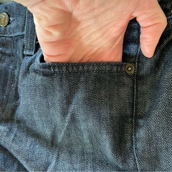 7 for all mankind Women’s Roxanne Jeans Low Rise Dark Wash Soft Size 29 - Picture 6 of 13